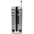 thumbnail image 4 of TUCCI Italy STORTO Ensemble de Valises Rigides 3 Pcs, Roues Pivotantes, Cadenas à Combinaison (20 Pouces/24 Pouces/28 Pouces) - Argent, 4 of 7
