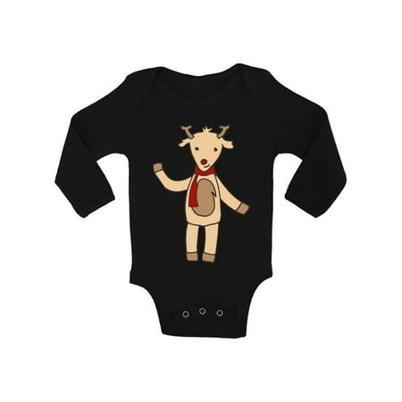 

Awkward Styles Ugly Xmas Baby Outfit Bodysuit Christmas Sketch Baby Romper