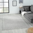 thumbnail image 2 of LR Home and Evette Rios Carmen 7'9" x 9'9" Gray/White Diamond Stain Resistant Indoor Area Rug, 2 of 9