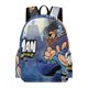 thumbnail image 1 of Hombre Perro-theme Backpack, Campus style schoolbag Bookbag with Adjustable Shoulder Straps And Large Zip Compartment, Unisex Travel Bags.42x30x15cm, 1 of 6