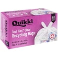 thumbnail image 2 of 26" x 32" Fast Ties Garbage Bags - Clear, 40 Pack, 2 of 2