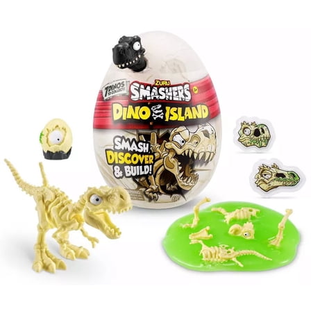 Smashers Series 5 Dino Island NANO Mystery Egg (BLACK)