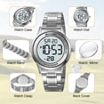 thumbnail image 3 of SKMEI Mens Digital Watch Watches Waterproof Outdoor Chronograph Wrist Watches for Men with LED Back Ligh/Date, 3 of 9