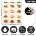 thumbnail image 5 of Yayeee Magnetic Dishwasher Cover for The Front Decoration Home Kitchen Machine Sticker Protector, Red Cakes, 5 of 6
