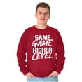thumbnail image 5 of Same Game Higher Level Sweatshirt for Men or Women Brisco Brands L, 5 of 6