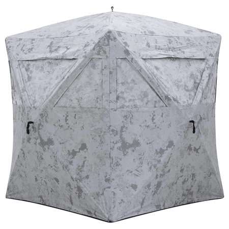 Barronett Blinds Radar 200 2 Person Hunting Blind Shelter Crater Cold Camo