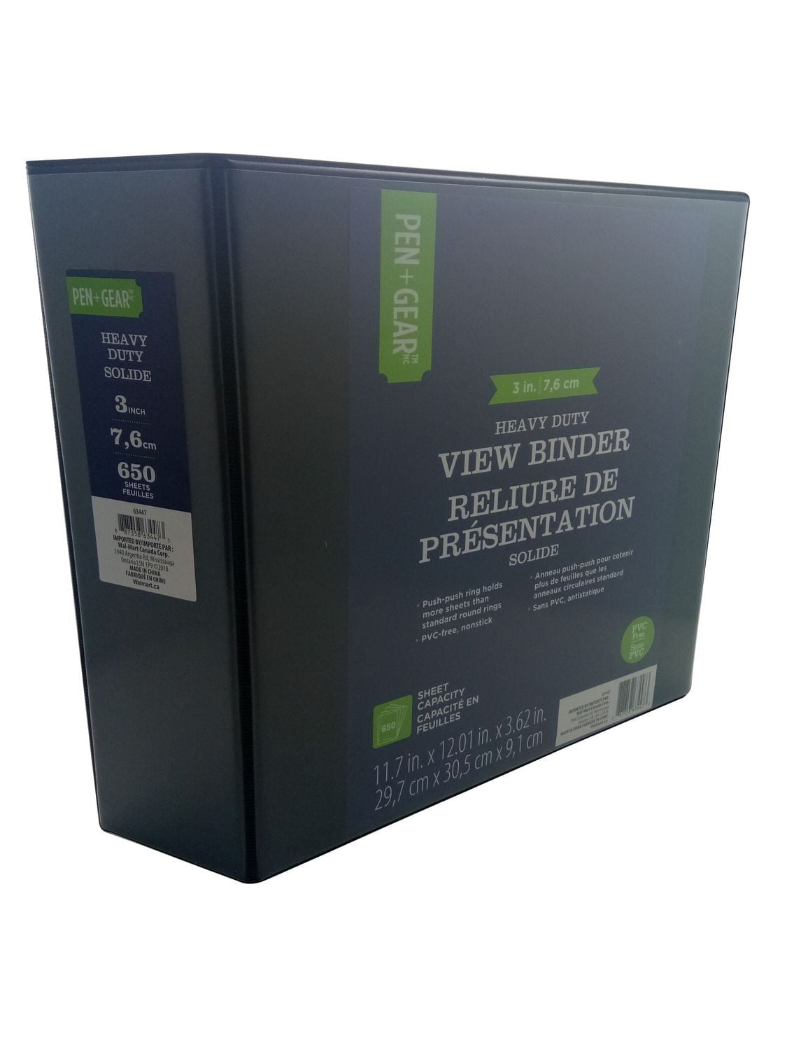 Pen+Gear Heavy Duty View Binder