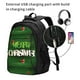 thumbnail image 2 of Easygdp Merry Christmas Mochila para Laptop de Viaje con Puerto USB, Mochila para Laptop con Puerto de Carga USB para Mujeres y Hombres, 2 of 7