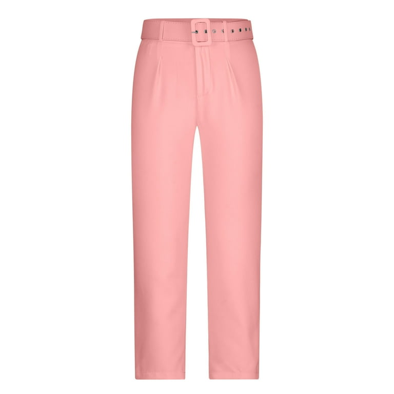 TMOYZQ Women's Dress Pants with Pockets, High Waisted