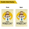 thumbnail image 5 of Cayyon Happy Father's Day House Flag  28x40 Double Sided, (Father's House Flag) for Outside Vertical Holiday Yard Décor, 5 of 5