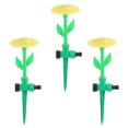 thumbnail image 2 of Miangastore 3Pcs Sunflower Nozzle Inserting Ground Garden Watering Drip Irrigation Equipment, 2 of 8