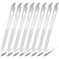 thumbnail image 1 of 6 Pcs Metal Nail Files, Stainless Steel Fingernail Toenail Files, Double Sided Manicure Files for Polish Nail, Nail Cleaner Tool Sliver, 1 of 5