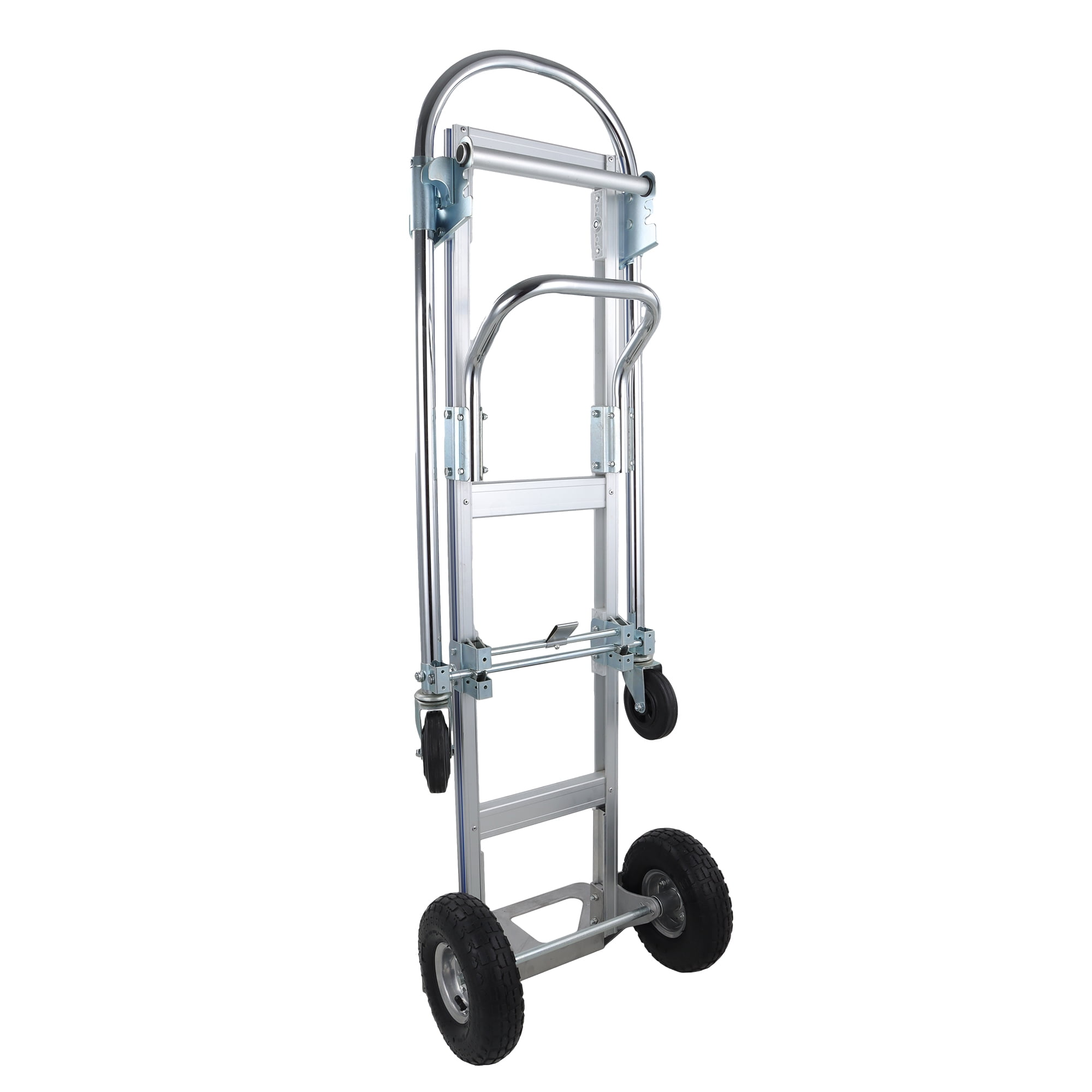 labwork 1000Lbs Aluminum Hand Truck 2 In 1 Folding Trolley Folding Dolly Cart