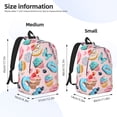 thumbnail image 2 of Fotbe Cupcakes and Donuts Mochila de Lona con Estampado, Mochila Duradera, Mochila Versátil de Alta Calidad, Mochila Compacta Vintage-Small, 2 of 5