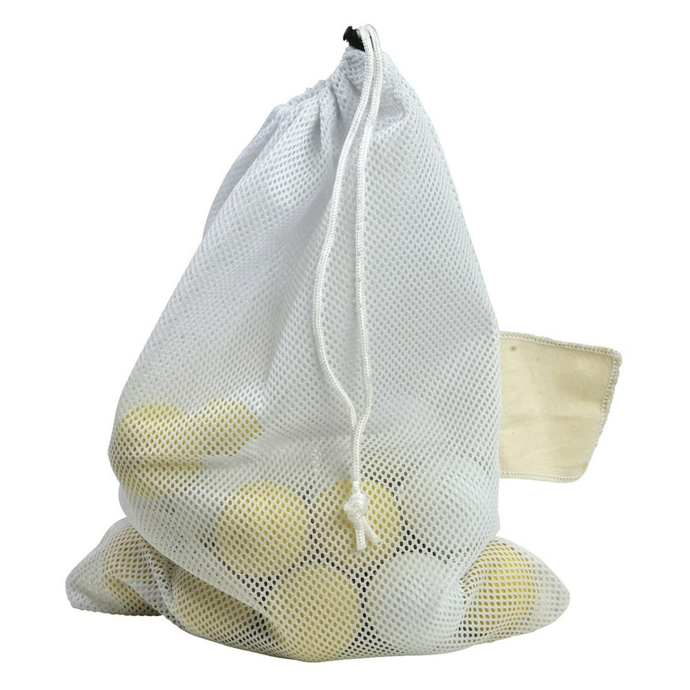 All Purpose Mesh Bag, White, Pack of 4