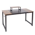 thumbnail image 2 of Pro Space Computer Desk 55" for Home Office Study Writing Table Modern Simple Style, Black, 2 of 5