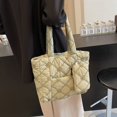 thumbnail image 3 of Puffer Hobo Bolso Mano Acolchado para Mujer Viajes, 3 of 9