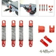 thumbnail image 3 of 4Pcs Amortisseur avant et Arrière W / Fixation Pièces de Rechange pour WPL Rouge, 3 of 7