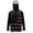 Black & Grey Camo American Flag, variant on Men’s Fishing Sun Hoodie with Mask, UPF 50+ UV Protection Long Sleeve Shirt Orange & Black Tiger Stripe Quick Dry Breathable Top for Boating, Hiking and Outdoor Activities