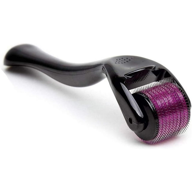 540 Rouleau de Microneedle Derma en Titane Soin de la Peau pour le Visage Rides Perte de Cheveux Vergetures Repousse des Cheveux Micro Aiguilles Kit Professionnel de Microneedling Derma 1.0mm