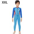 thumbnail image 2 of Niños con traje de baño de una pieza traje de baño niños conjunto de snorkeling niños dddler regalos surfing neopreno juventud cálido traje de baño para la navegación natación xxl Inevent OD003313-05, 2 of 7