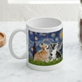 thumbnail image 3 of CafePress - Starry Night / Corgi Pair Mug - 11 oz Ceramic Mug - Novelty Coffee Tea Cup, 3 of 3