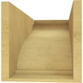 thumbnail image 4 of 10"W x 20"D x 10"H Wide Helena Rough Cedar Woodgrain TimberThane Corbel, Primed Tan, 4 of 6