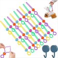 thumbnail image 2 of Sellador Multiusos Explainout de 30 Piezas, Bridas Reutilizables de TPE para Alimentos y Gestión de Cables., 2 of 5