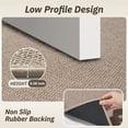 thumbnail image 4 of FEELHOME Door Mats for Inside 17"x30" Non Slip Rubber Welcome Mat for Inside Low-Profile Dirt Trapper Indoor Door Mats for Entryway Absorbent Washable Entry Rug Floor Mats Natural Texture Beige, 4 of 7
