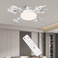 thumbnail image 1 of Luz De Ventilador De Techo, 6500K 4500K 3000K Lámpara De Ventilador De Habitación Con Flujo De Aire Fuerte Temporización 2H 4H Para Casquillo E26 E27 Para Dormitorio De Cocina, 1 of 7