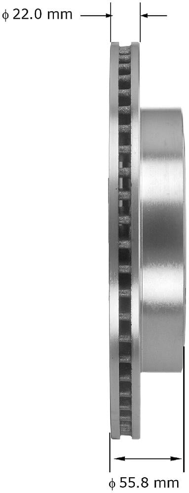 Bendix PRT5919 Premium Brake Rotor