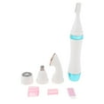 thumbnail image 2 of quatre en un Cara Eléctrica Ceja Hair Remover Device Set , Azul Yinane Removedor de pelo para las mujeres, 2 of 7