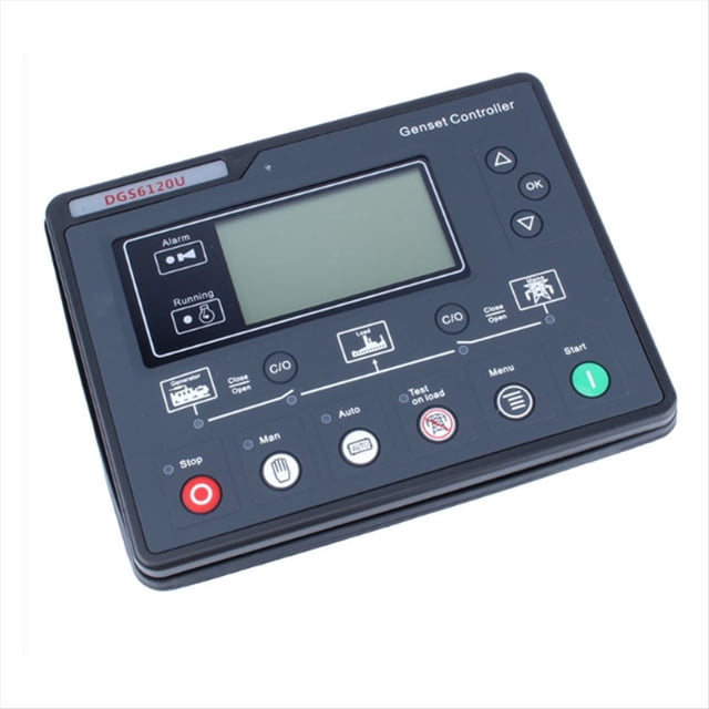 Controlador de Generador Diésel 6120U, Módulo de Control de Arranque y Parada Automáticos AMF, Piezas del Generador para HGM6120N