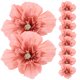 thumbnail image 1 of KAKOWELY 10 flores estereoscópicas de papel artificial, decoración para el hogar, manualidades DIY, 1 of 4