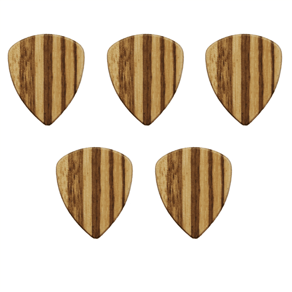 Wooden Guitar Picks, Wooden Guitar Picks for Electric, Acoustic or Guitar, Wood