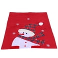 thumbnail image 4 of Funda navideña NikouMX para sillas de comedor con patrón de muñeco de nieve antideslizante, 4 of 8