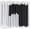 Black, variant on White Plastic Straws Individually Wrapped 1000 Pack - 8 inch Drinking Straw, BPA Free - Restaurant Style Disposable Straws 0.24" Wide, Bulk Set