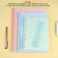 thumbnail image 4 of 12mm PVC Binding Comb 30 Rings Binding Coil 30-Rings Binder Spine for Refillable Notebook Journal Binder Planner, 4 of 14