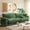 Green, variant on 83" Corduroy Sofa,Loveseat Sofa with Extra Deep Seat Couches ,Comfy Upholstered Couch for Living Room,Tool-Free Setup with 2 Pillows,Green