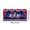 4A, variant on Red White Blue Fourth of July Celebration Banner Independence Day Patriotic Holiday Decor Fireworks Design for Outdoor Decoration Party Event