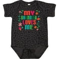 thumbnail image 3 of Inktastic My Grandma Loves Me Girls Girls Baby Bodysuit, 3 of 5