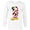 White, variant on Disney Santa Mickey Mouse Holiday - Long Sleeve T-Shirt for Men -Customized-White