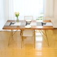 thumbnail image 3 of Yayeee Table Runner 70 inches Long Home Kitchen Dinning Party Decoration, Black Cute Cat, 3 of 7