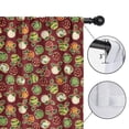 thumbnail image 4 of Blackout Kids Curtains,Red Christmas Ornament Pattern Childrens Insulated Curtains Set Of 2,Bedroom Essentials,Toddler Room Decor 42"x54", 4 of 5