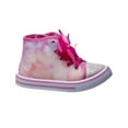 thumbnail image 3 of Laura Ashley Toddler Girls' High Top Lace-up Sneakers - Pink, Size: 6, 3 of 7