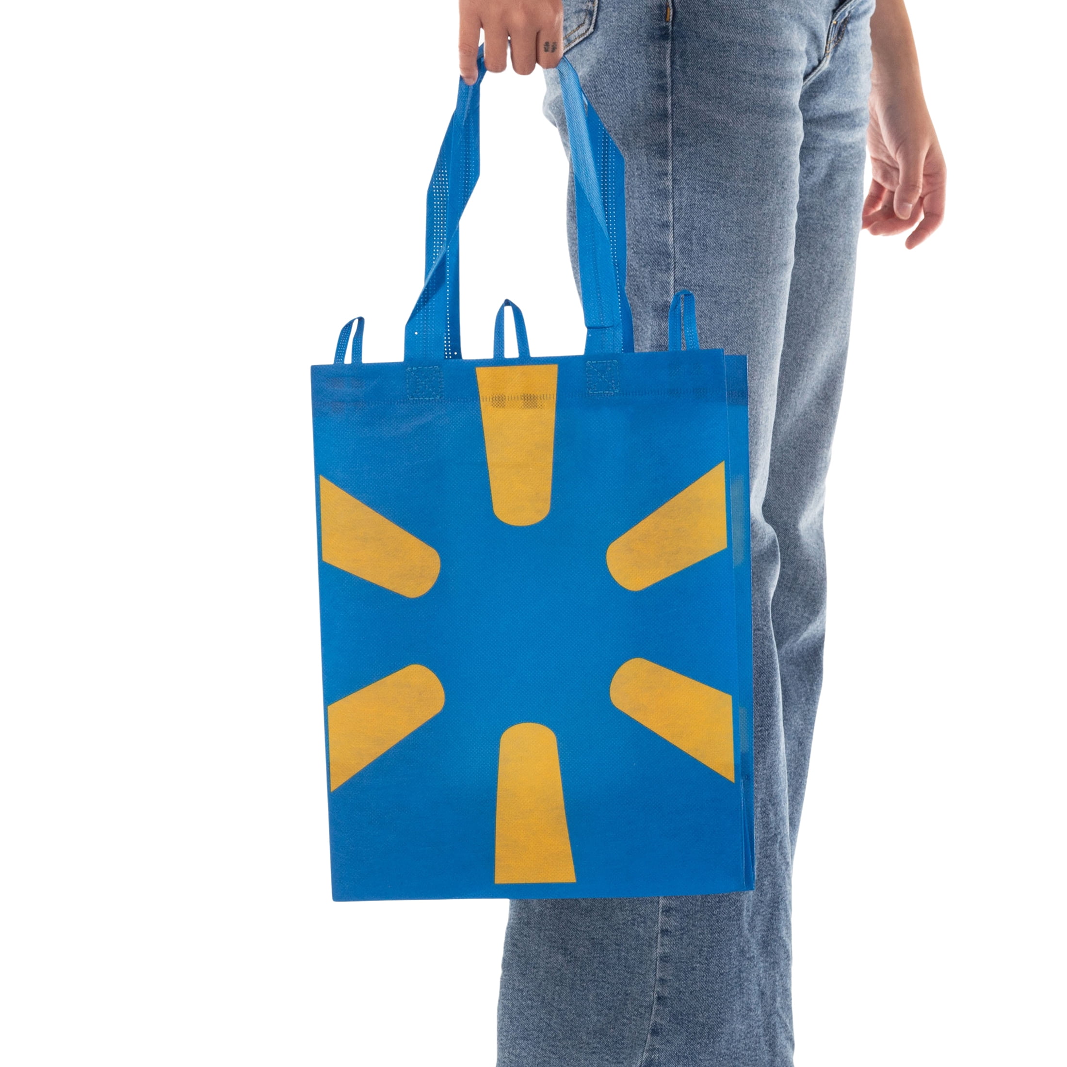 Walmart Reusable Insulated Polyethylene Grocery Bag, Blue