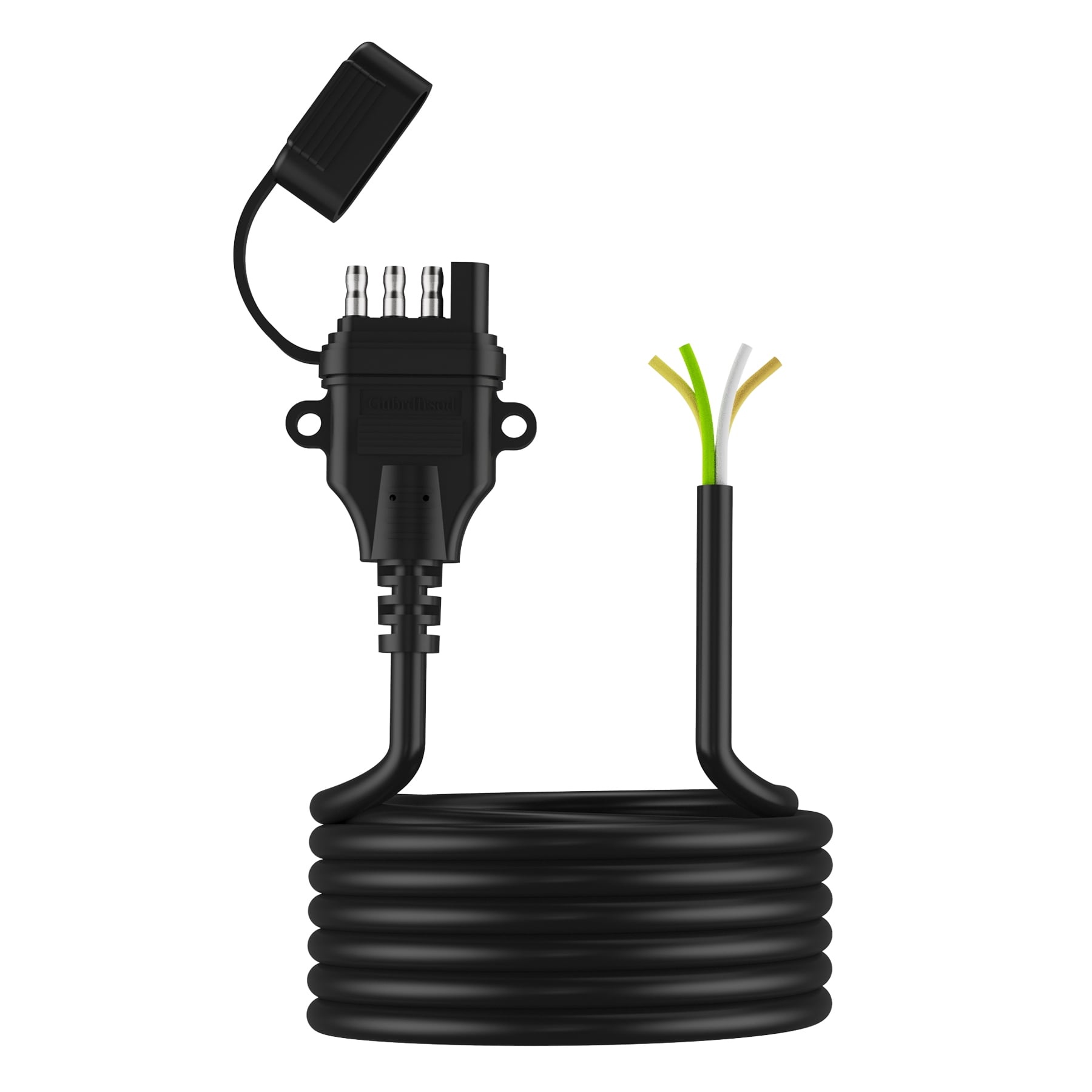 Gubrdfrsod 18AWG 4 Pin Trailer Connector(6.56Ft)Trailer Wiring With