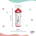 thumbnail image 5 of Zak Designs 20oz Hello Kitty Kids Straw Water Bottle, Stainless Steel Vacuum Insulated Liberty Bottle with Easy-Open Locking Spout Cover for Travel, Built in Carry Handle, 5 of 7