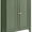 Forest Green, variant on HarmonyStrings Floor Storage Cabinet, Freestanding Storage Unit with 2 Adjustable Shelves, for Bathroom Living Room Dining Kitchen, 11.8 x 23.6 x 31.5 Inches-Cloud White