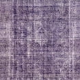 thumbnail image 1 of Ahgly Company Tapis d'Intérieur Carré Abstrait Violet Persan, 5 Pieds Carré, 1 of 6